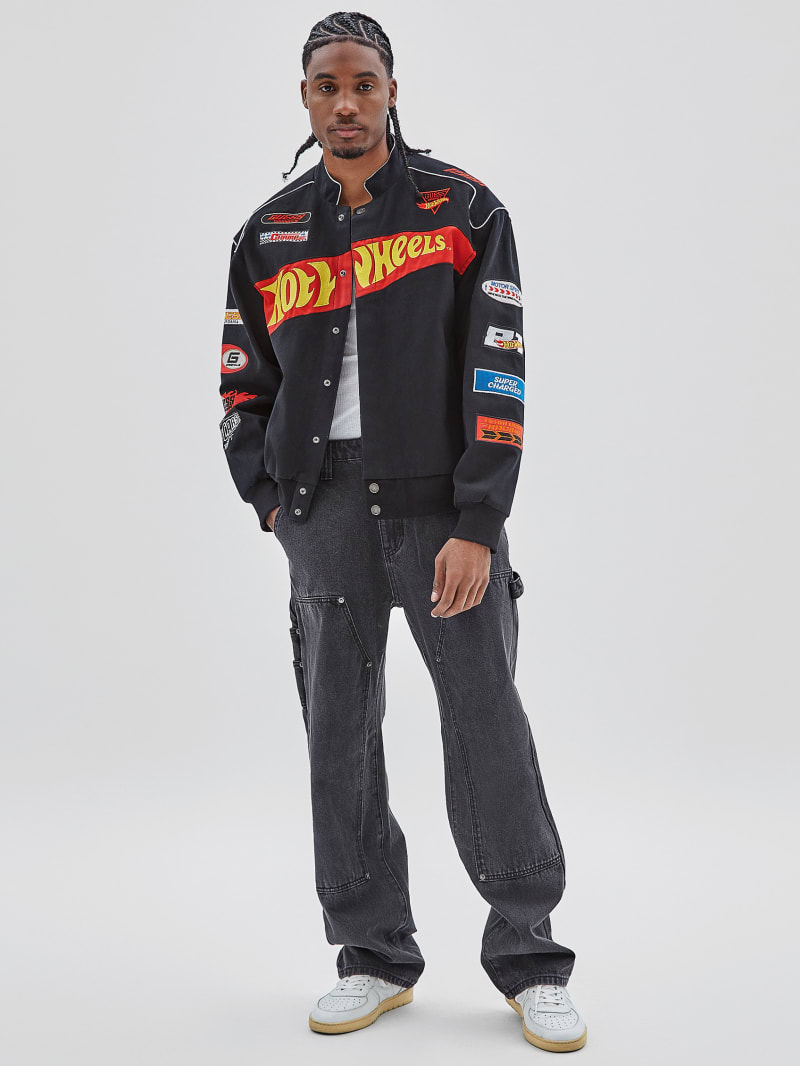 Guess GUESS Originals x Hot Wheels Racing Jacket - Black