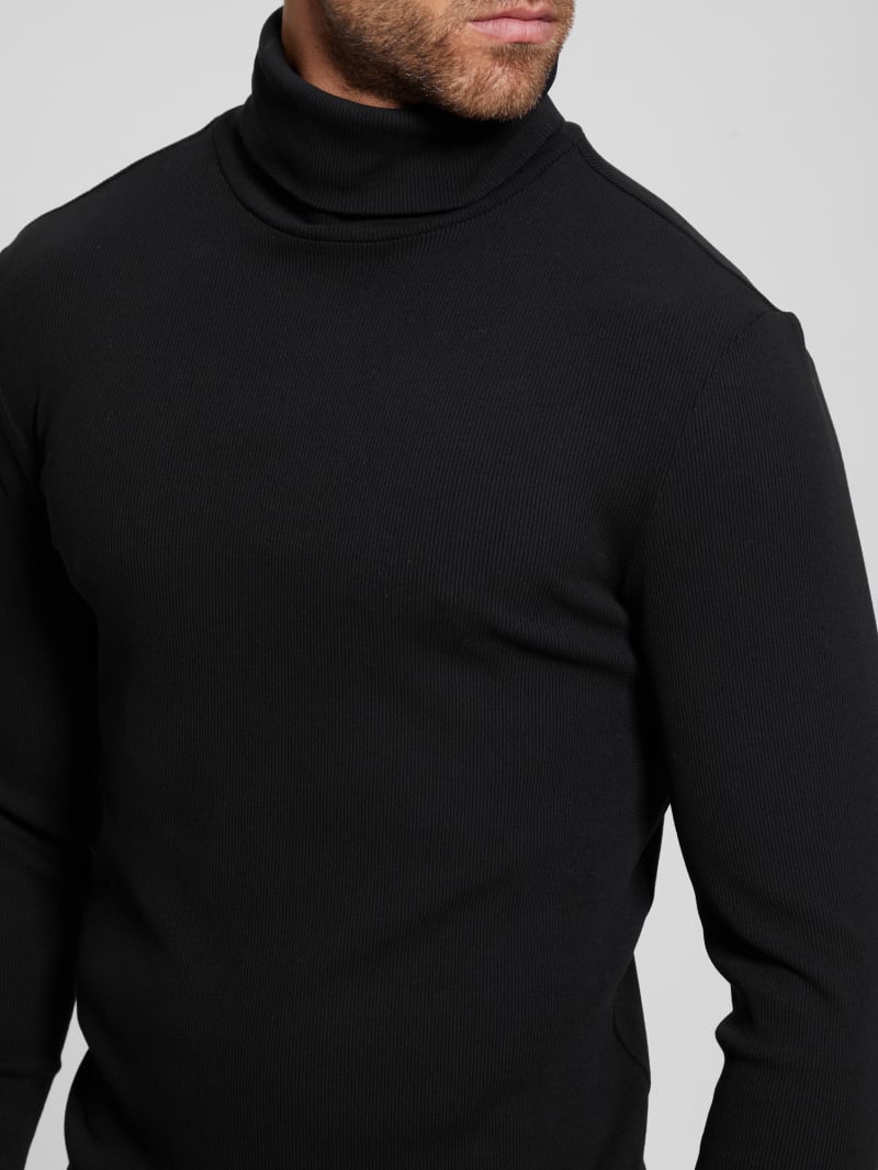 Guess Mateo Turtleneck Tee - Black