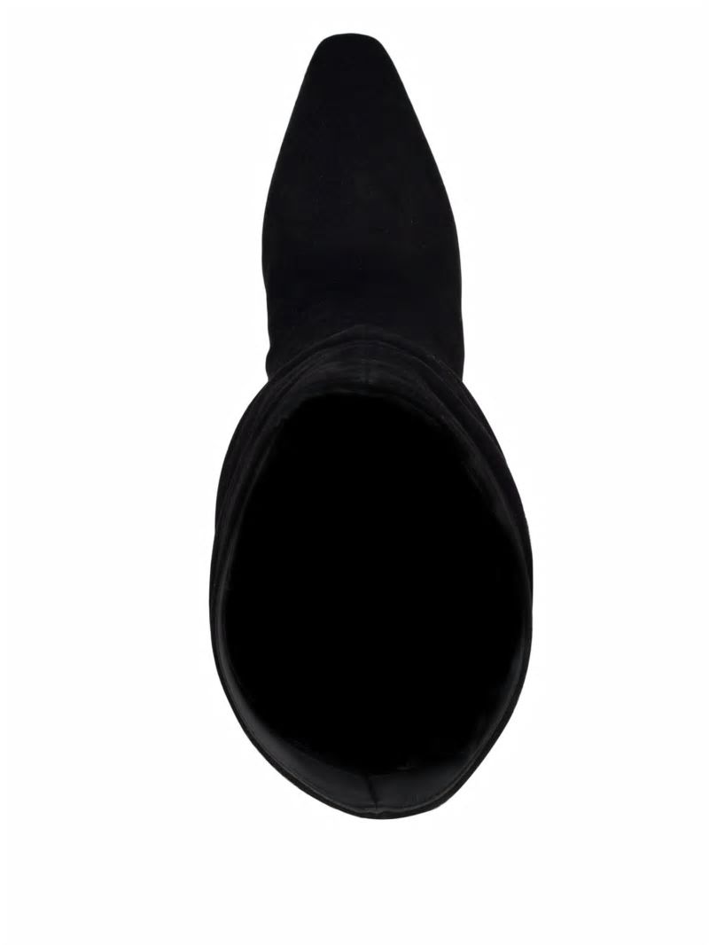 Guess Yeppy Suede Slouch Booties - Black 001