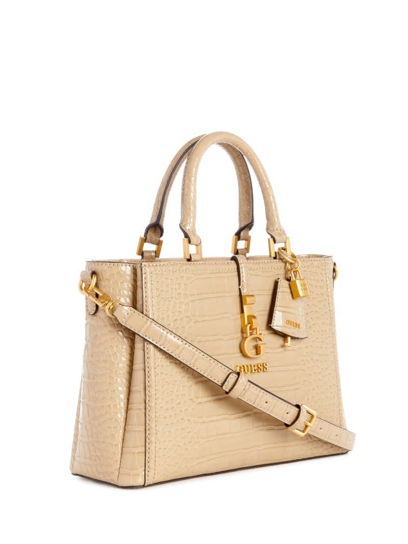 Guess James Girlfriend Satchel - Taupe