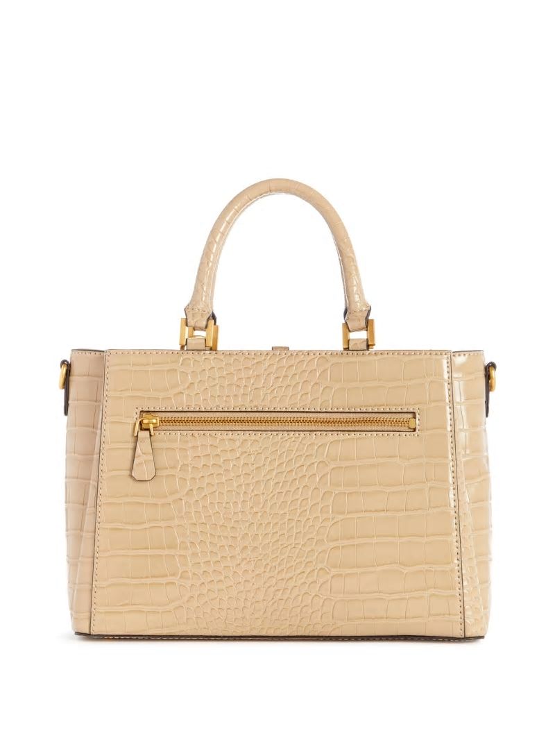 Guess James Girlfriend Satchel - Taupe