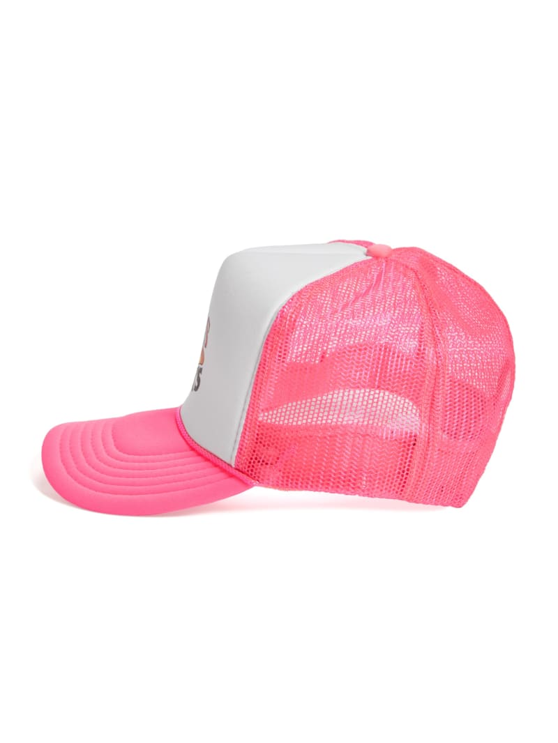 Guess GUESS Originals x Pink's Hot Dogs Trucker Hat - Pure White Multi