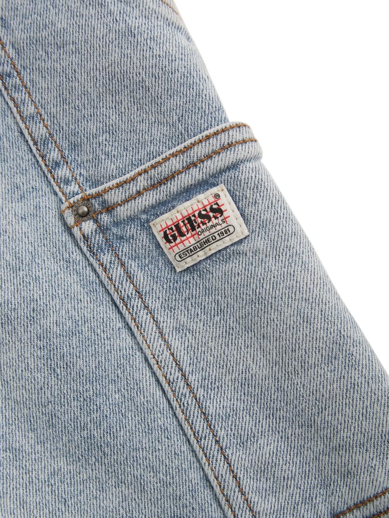 Guess GUESS Originals Kit Acid Washed Carpenter Jeans - Go Jackie Acid Wash