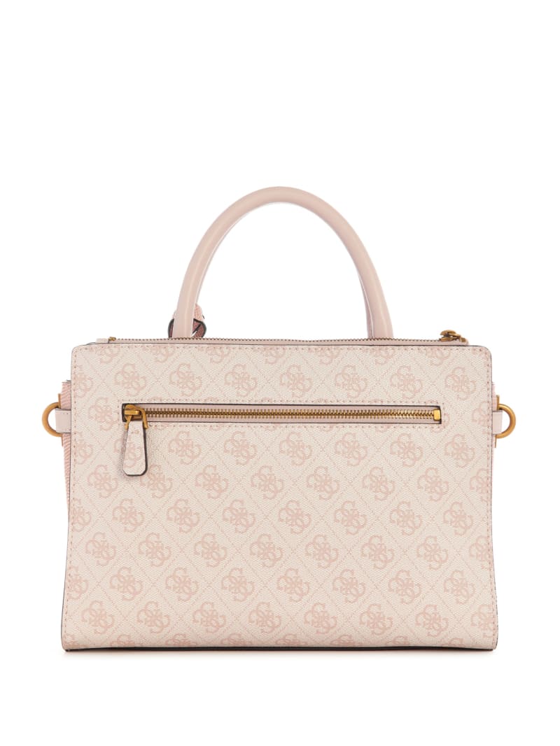 Guess Ginevra Logo Elite Society Satchel - Blush Logo