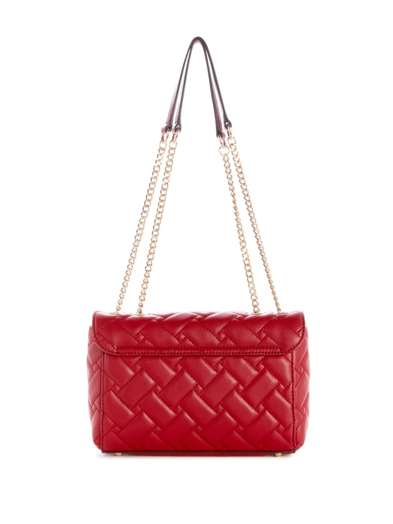 Guess Alanna Convertible Crossbody - Red