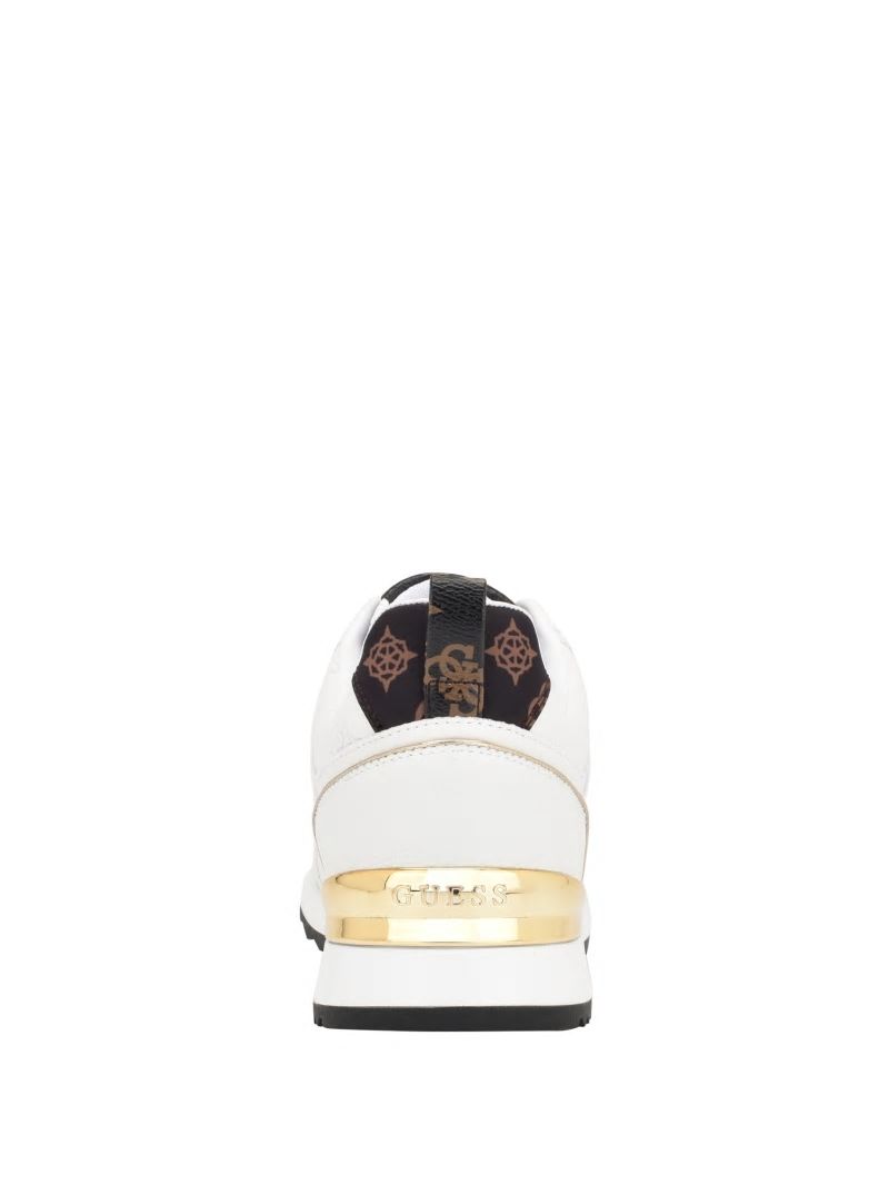 Guess Kadlin Logo Sneakers - Wht Floral