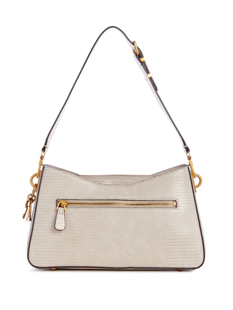 Guess Ginevra Elite Shoulder Bag - Taupe