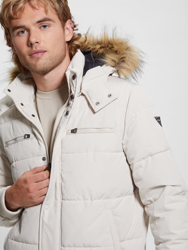 Guess Heavy Flight Puffer Jacket - Dreamy Moon