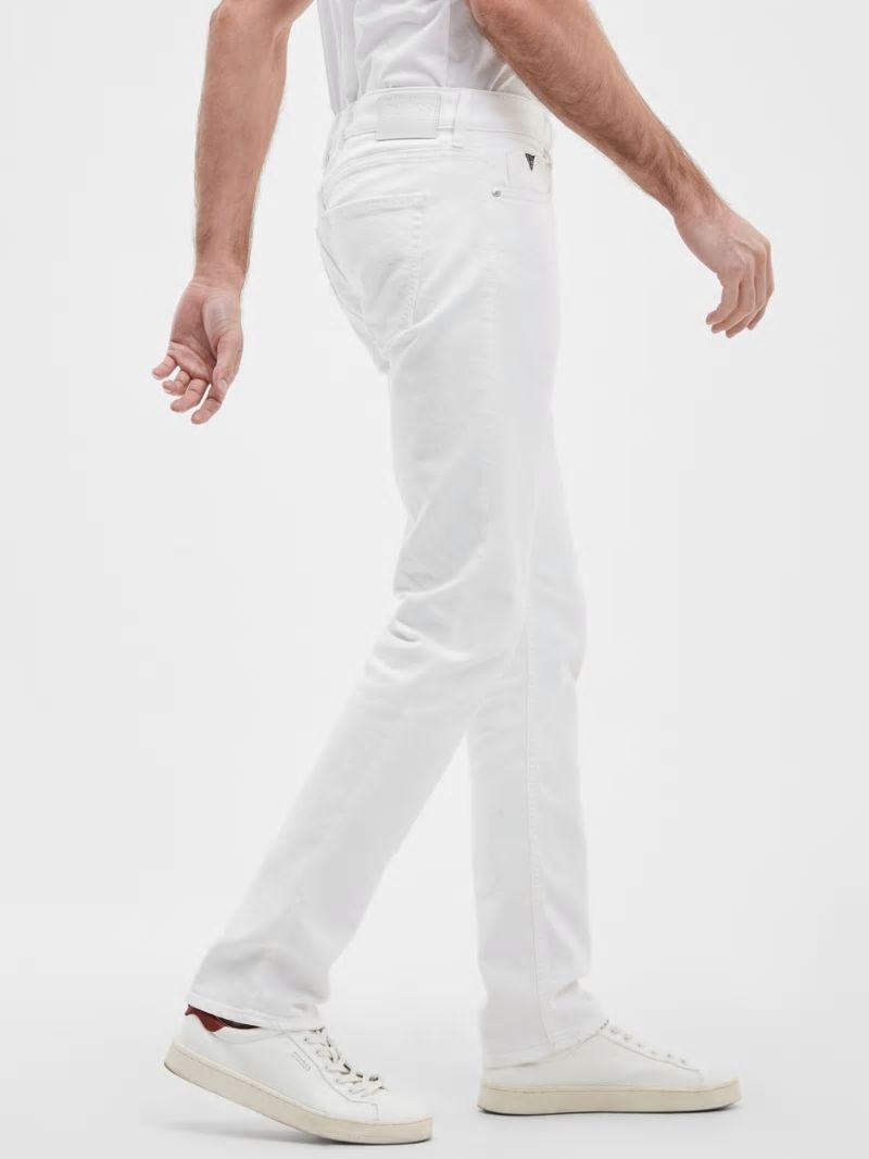 Guess Eco Tapered Jeans - Optic White