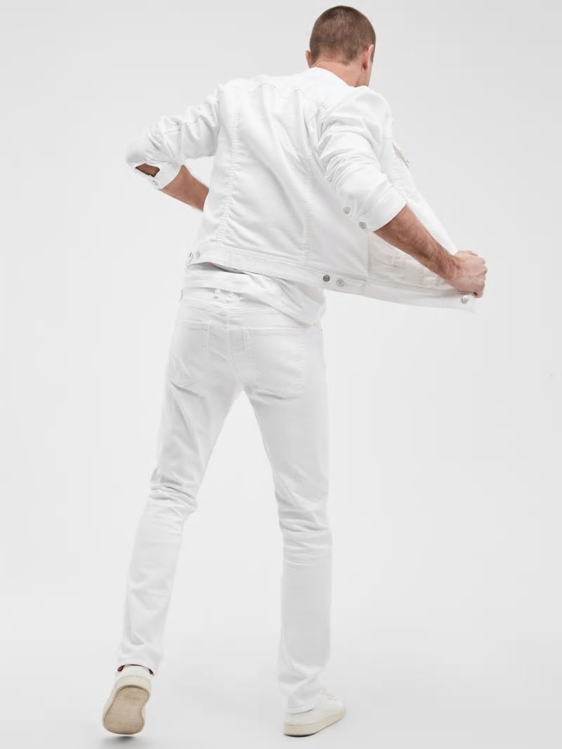 Guess Eco Tapered Jeans - Optic White