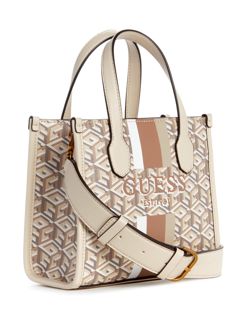 Guess Silvana Mini Totes - Saddle