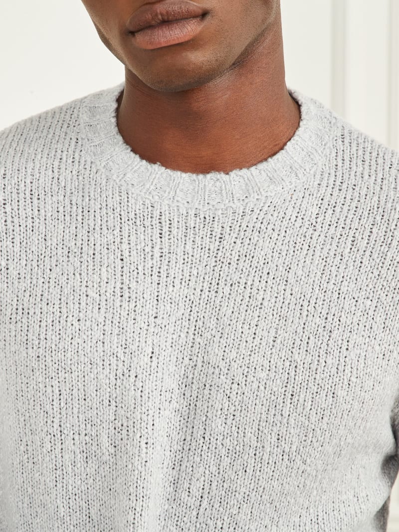 Guess Jaspe Crewneck Sweater - Light Stone Heather