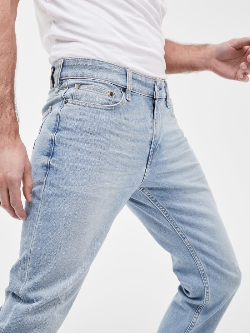 Guess Faded Tapered Jeans - Jackson Wash