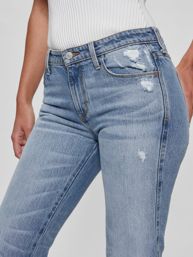 Guess Sexy Straight Jeans - Moonstone Blue