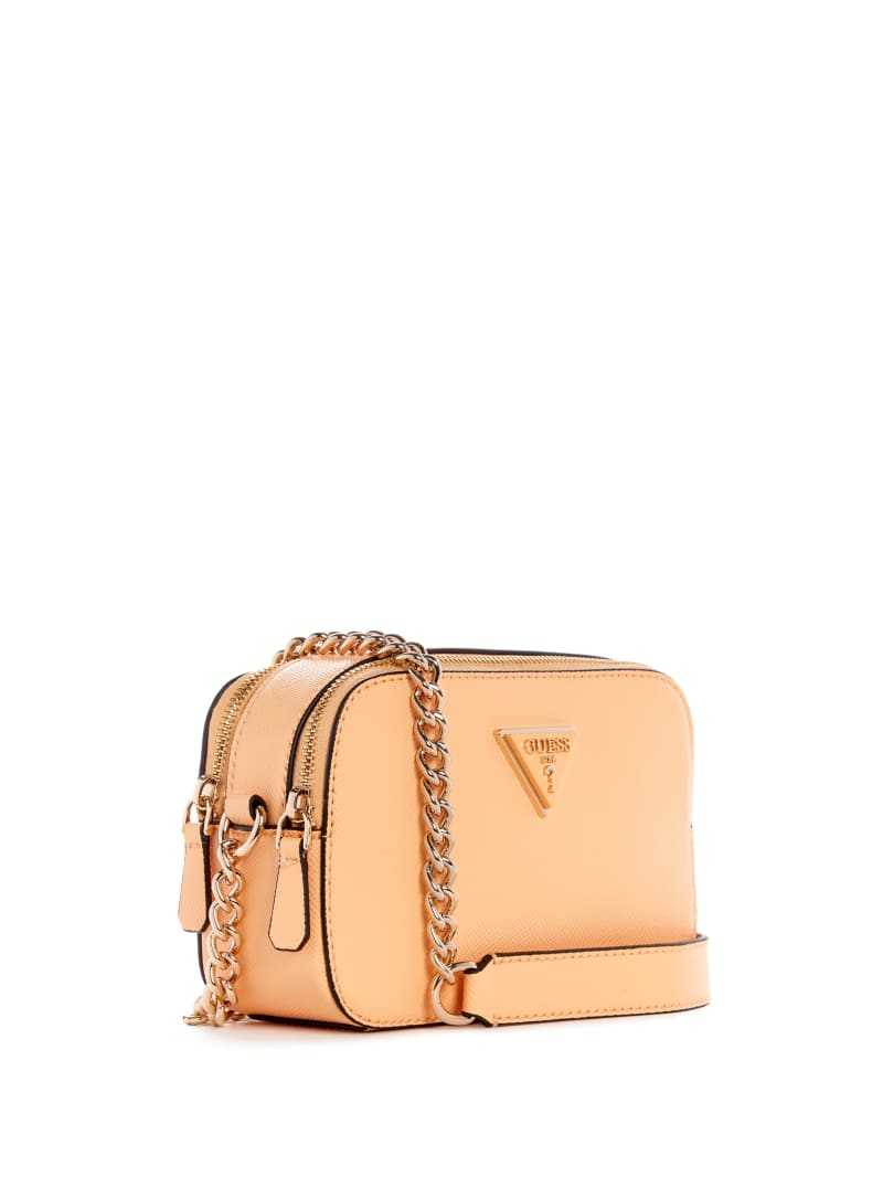 Guess Noelle Camera Crossbody - Apricot Cream