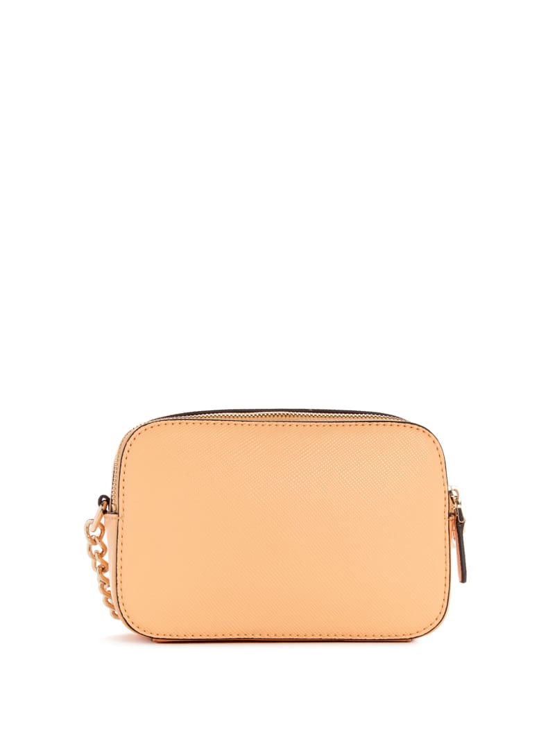 Guess Noelle Camera Crossbody - Apricot Cream