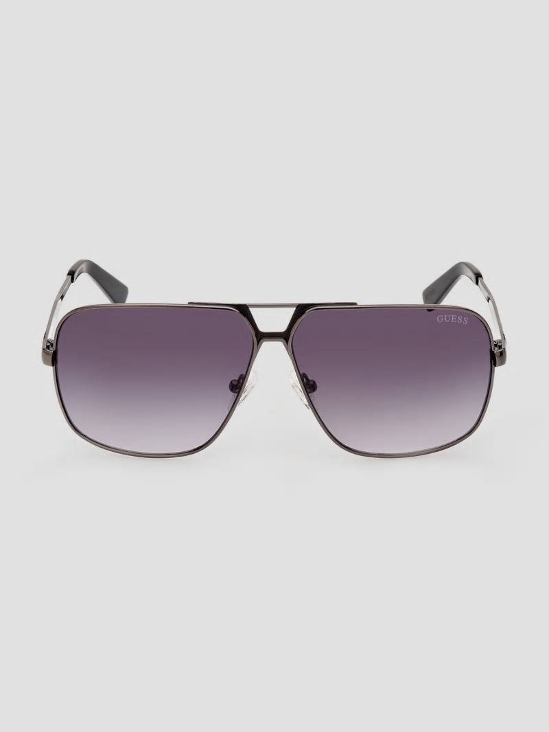 Guess Navigator Sunglasses - Silver