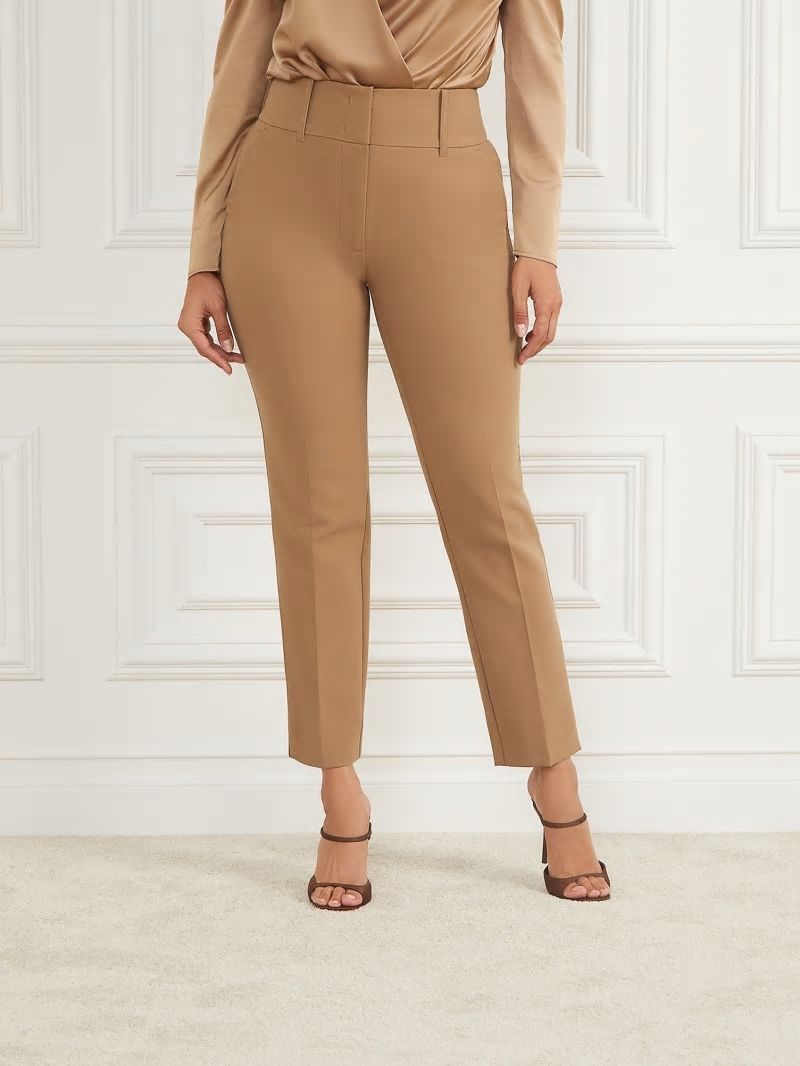 Guess Shelly Twill Pant - Macchiato Multi