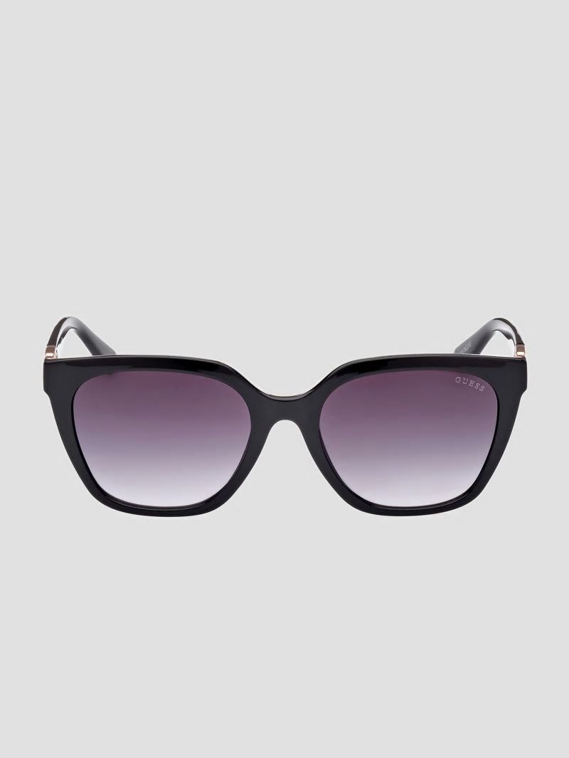 Guess Square Sunglasses - Silver