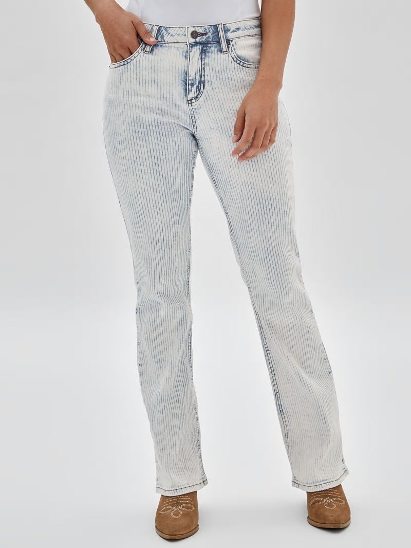 Guess GUESS Originals Kit Bootcut Jeans - Light Snow Wash