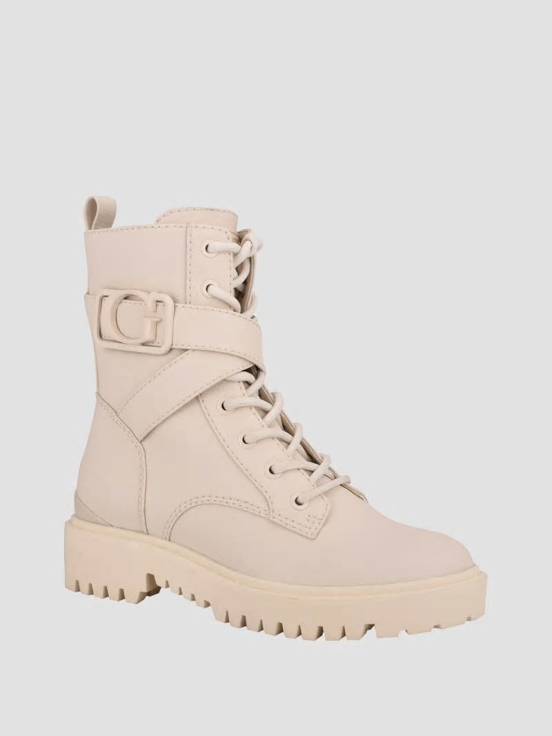 Guess Orana Combat Booties - Ivoll