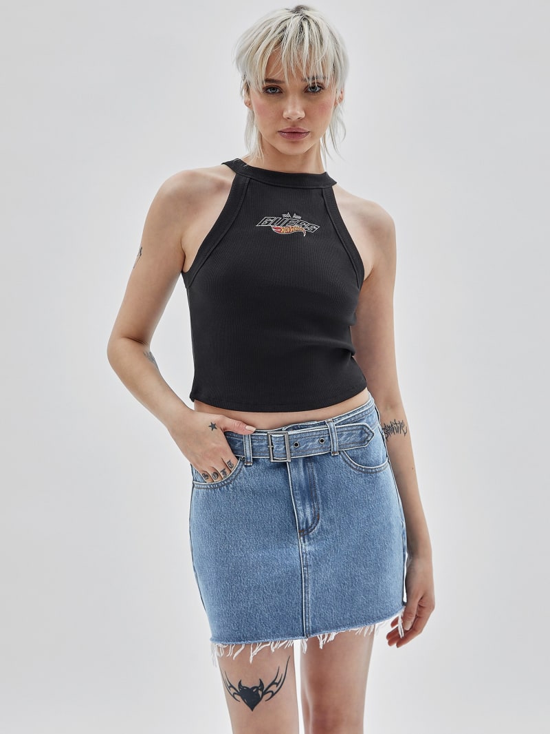 Guess GUESS Originals x Hot Wheels Logo Tank - Black